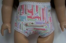 Multi Color Print Underwear Panties Doll Clothes For American Girl 18" Debs 