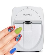 O'2NAILS Portable Nail Printer Mobile APP DIY Nail Art Printing Machine Home Use