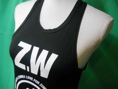 Zumba Made With Zumba Love Serbatoio Collo Alto taglia XS, S, M, L Nero Z1T01802 (C46) - Foto 3 di 7