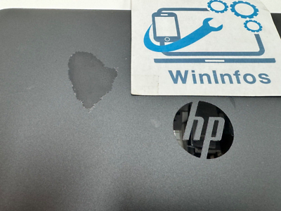 fqparts Replacement LCD Portable Retour Couverture affleurant pour for HP ProBook 450 G3 Color Noir