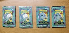 2001 Topps Disney Pixar Monsters Inc  (4) Factory Sealed Packs