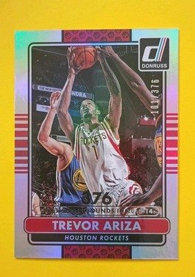 2014-15 Panini Donruss Stat Line Silver Season 101/376 Trevor Ariza #42 