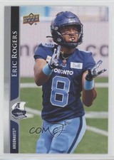 2021 Upper Deck CFL Blank Back Eric Rogers #181 0v05