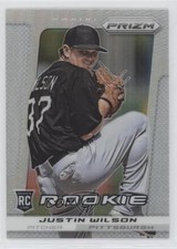 2013 Panini Prizm Silver Prizm Justin Wilson #297 9pd