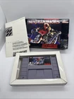 Ninja Warriors (Super Nintendo Entertainment System, 1994) In Box No Manual