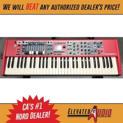 Nord Electro 7 61-Key Digital Keyboard, Semi-Weighted Keys , MINT Condition, BUY