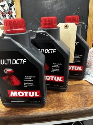 Lot of 3   Motul Multi DCTF Dual Clutch Transmission Fluid   1L Each   OEM Grade