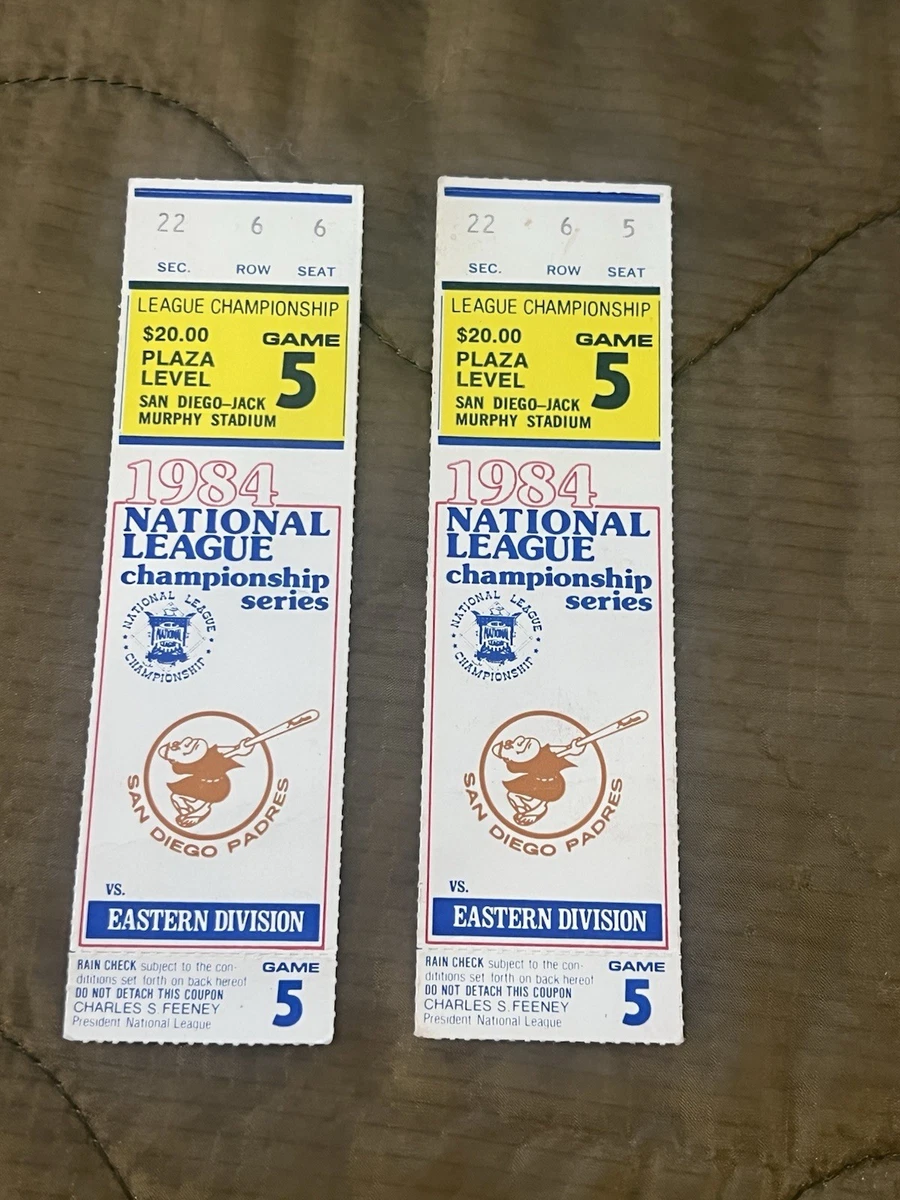 Original Vintage Sports Ticket Stubs for sale | eBay