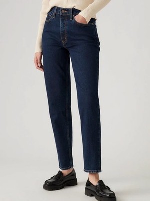 Levi's 80s Mom Fit Jeans Damen höhe Leibhöhe Reißverschluss Blau W32/L28