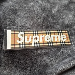 Supreme Burberry Sticker | eBay