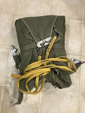 Packed US  T-10 Military Parachute 1965 Dated Rare West German fallschirmjäger