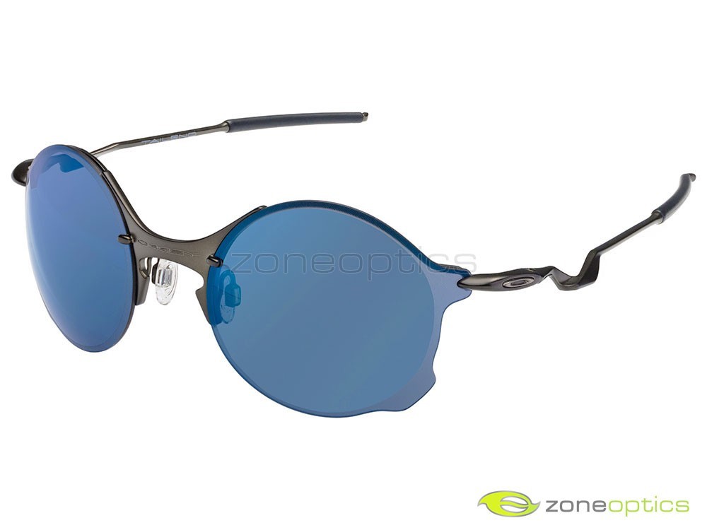 Oakley Tailend Sunglasses OO4088-02 Pewter/Ice Iridium | eBay