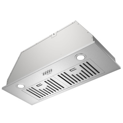 Hermitlux 30 inch Built-in/Insert Range Hood, 600 CFM 3 Speed Vent Hood, Duct...