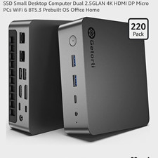 Getorli GT105 Mini PC Ryzen 7 8745HS 16GB 500GB SSD Wi-Fi BT USB4