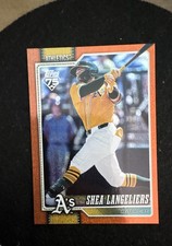 2026 Topps Series 1 #305 Shea Langeliers Orange Sandglitter /25