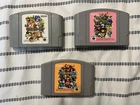 Nintendo Mario Party 1 2 3 Lot Nintendo 64 NTSC-J Japanese Multiplayer
