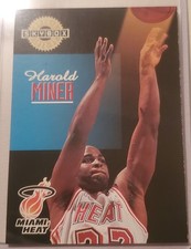 1992-93 SkyBox #360 Harold Miner Miami Heat Rookie