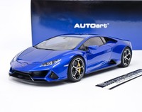 Lamborghini Huracan Evo 2019 Blu Nethuns Autoart 1:18