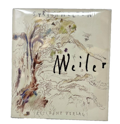 MAX WEILER - STRICHWELTEN - 1989 - 1st. ed. - INSCRIBED - German - SHIPS FREE
