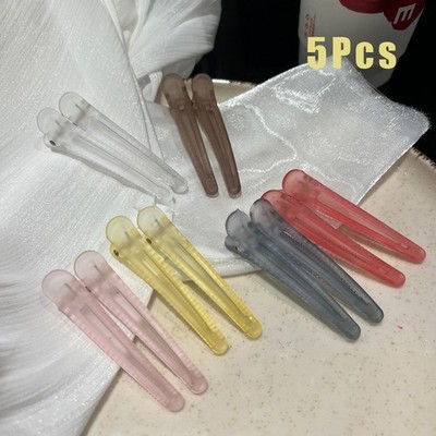 5pcs Duckbill Clip Bunte Haarnadel Mode Friseur Haarnadel Pony Clips 