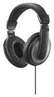 Hama 221781 Shell Ii Over Ear KopfhöRer Kabelgebunden (Schwarz, Dunkles Grau)
