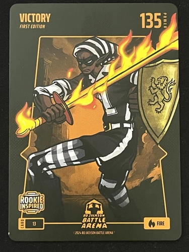 2024 Bo Jackson Battle Arena Victor Wembanyama Victory Rookie First Edition Fire