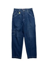 Vintage Karl Kani Jeans 34x34 Dark Wash Baggy Carpenter Denim Hip Hop Y2K