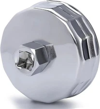 74Mm 14Flutes Oil Filter Cap Wrench Removal Tool Socket Compatible with Mercedes
