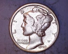 1929 MERCURY DIME    VF   ***127-6D