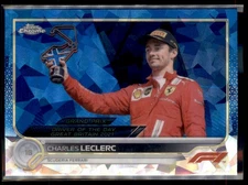 CHARLES LECLERC 2022 TOPPS CHROME F1 SAPPHIRE #182