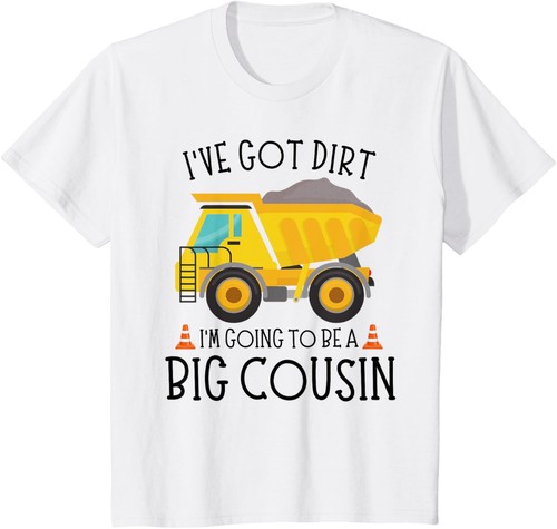 Kids I'm Going To be a Big Cousin New Baby Family Announcement T-Shirt