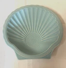 Fiesta Pair of Sky Blue Coastal 8" Shell Plates. New. Salads, snacks, Poolside.