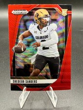 2025 Prizm Draft Picks - Shedeur Sanders - Red Wave Prizm - (RC)