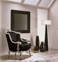 Klassischer Design Sessel Luxus Design MöBel Textil Wohnzimmer Wohnzimmer Neu