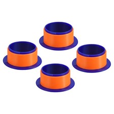 3inch Shrink Wrap Handle, 4 Pcs Stretch Wrap Dispenser Stretch Film, Purple