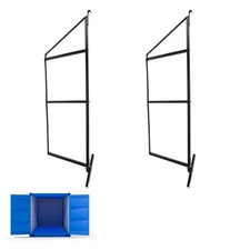 2pcs Cargo Shipping Container Shelving Bracket Set 19.6'' Depth x 59.3" QME
