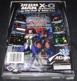 Iron Man / XO Manowar in Heavy Metal (Sega Saturn, 1997) Complete CIB