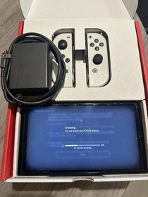 Nintendo Switch OLED Model HEG-001 Handheld Console - 64GB - White