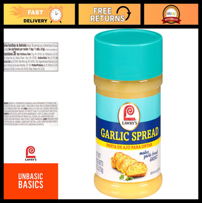 Garlic Spread Dip, 6 oz - Pack of 12, Perfect for Cooking & Snacking
