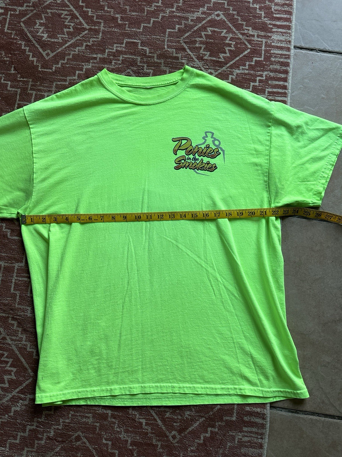 PONY T shirt uomo Ponies In The Smokies Car Show Car Club Mustang