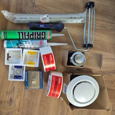DIY JOB LOT-Left over of house renovation. See pictures.All New. Worth50£ plus.