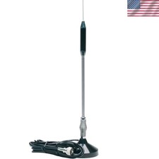 Lightweight RP-711 24" Magnet Mount CB Antenna Kit for Optimal Signal Reception
