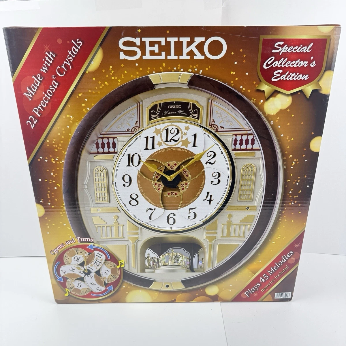 Seiko Motion Wall Clock for sale | eBay