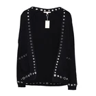 Maje Women's Cardigan Size 1 / S Eyelets MFPCA00127