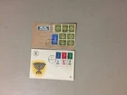 two GAZA under Israel occupation covers:one registered w/8 st,one fdc