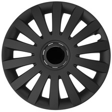 Set of 15'' Wheel trims hubcaps for Combo Van - 4x15'' - black