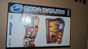 3X Sega Saturn football games PAL region Striker 96 , wls 98 , ivg , C.I.B 