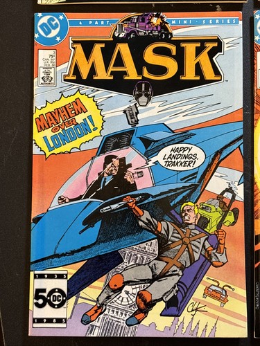 MASKE komplett DC Comics Mini-Serie 1-4 1985 Vintage 80er Cartoon - Bild 4 von 10