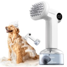 Electric Dog Shampoo Dispenser with Shampoo Brush, Shampoo Foamer for Dogs Ba...