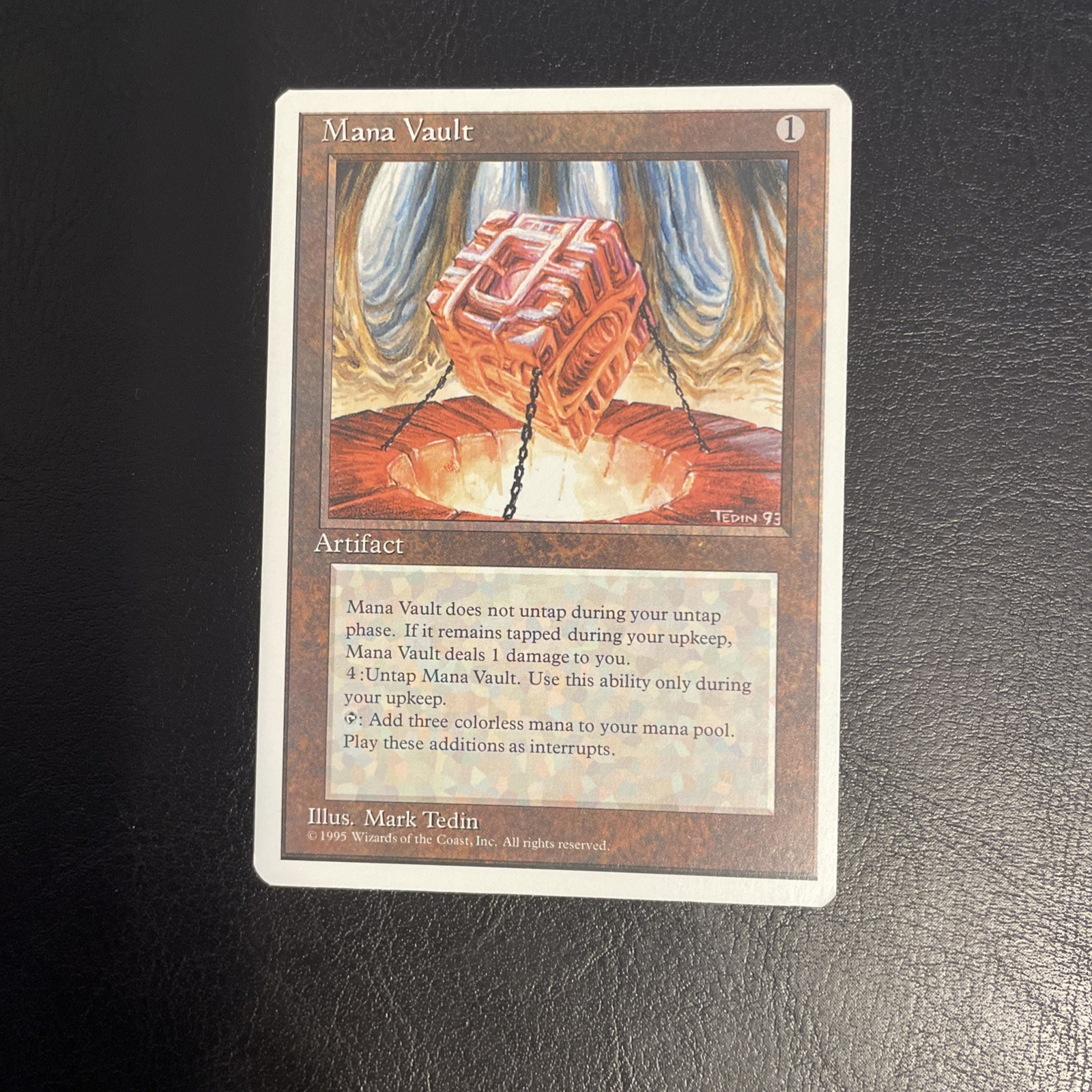 MTG: Vintage Mana Vault - 4th Edition - Magic the Gathering NM / LP